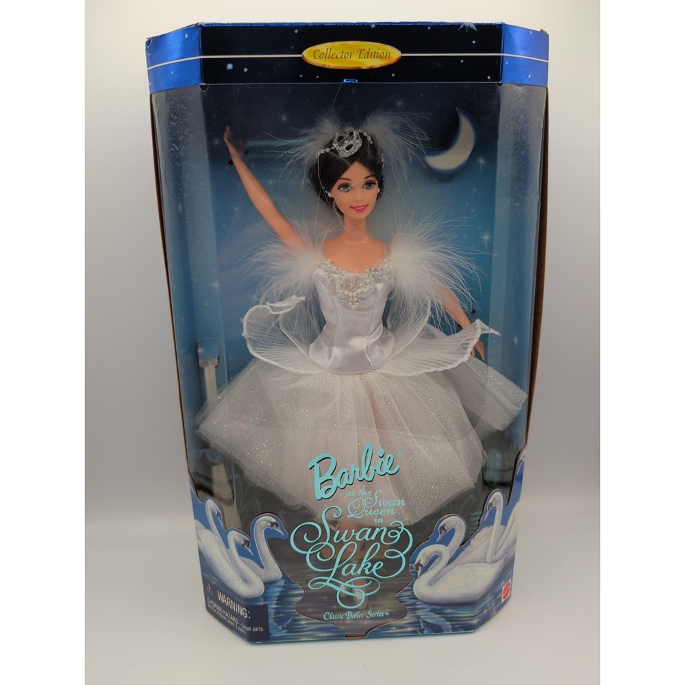 Barbie Swan Lake Queen Doll 18509 Classic Ballet Collector Edition 1997 Mattel